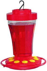 First Nature 3090 32-ounce Hummingbird Flower Feeder