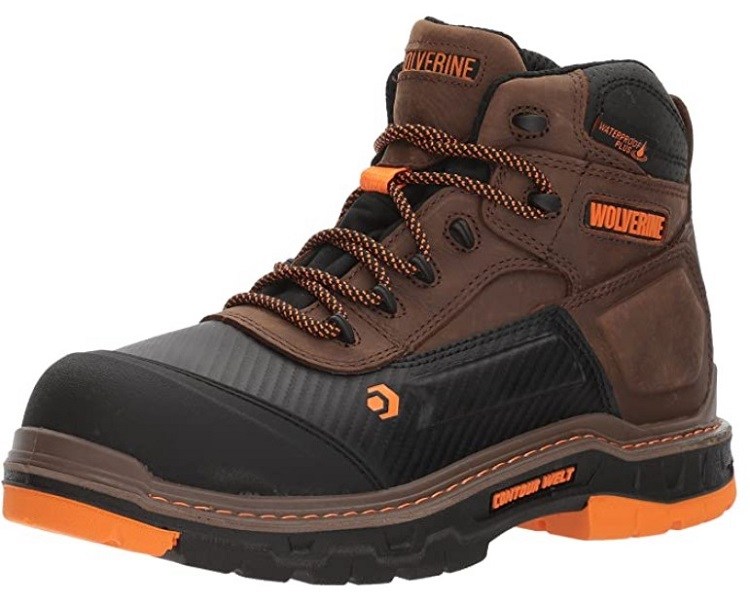 Wolverine Men's Composite Toe Waterproof Work Boot