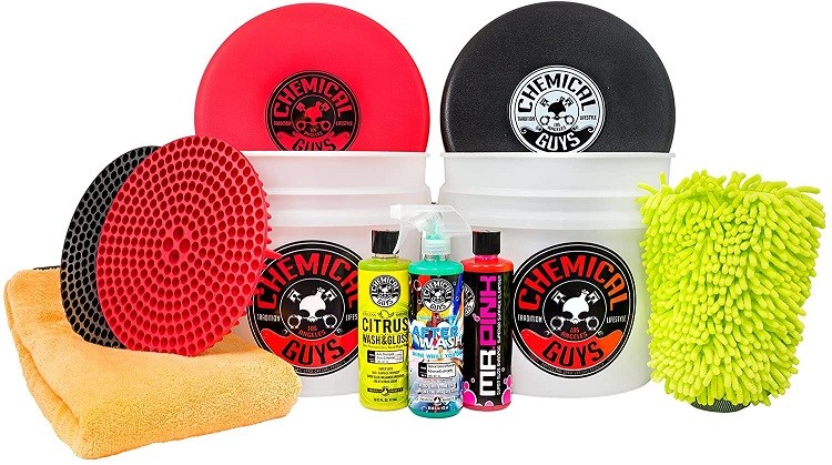Chemical Guys Two-Bucket Wash and Dry Kit