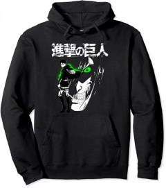 Ripple Junction Attack on Titan - Eren Jaeger Glow Hoodie