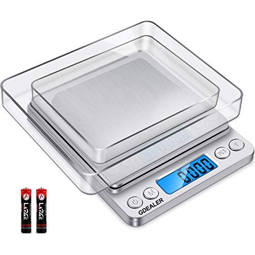 GDEALER Digital Pocket Kitchen Scale