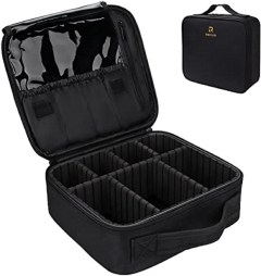 Relavel Travel Makeup Train Case