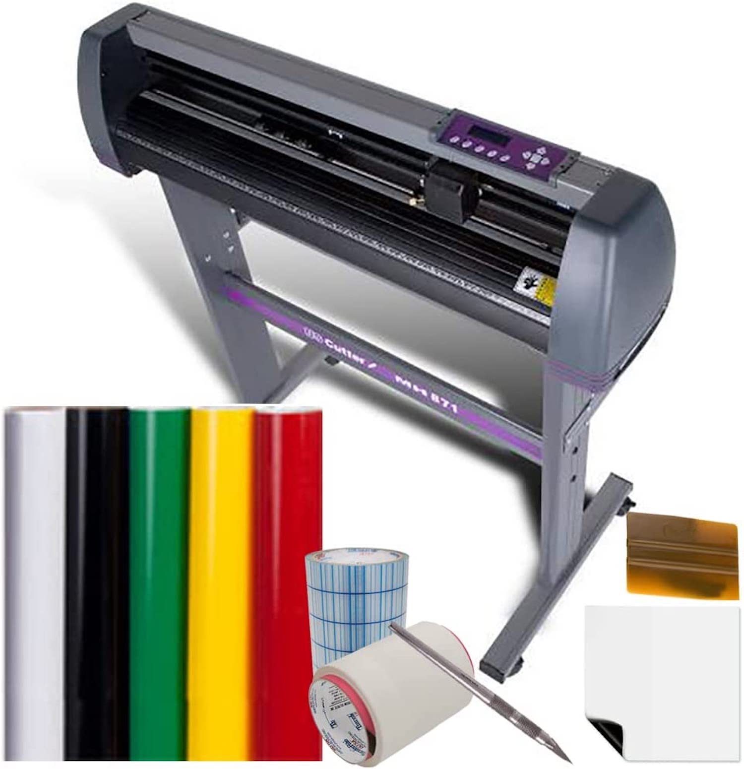USCutter 34-inch MH 871 Sign Making Kit w/Design &amp; Cut Software