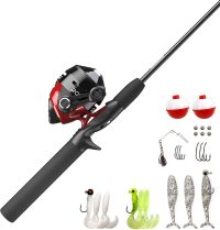Zebco 202 Spincast Reel & Fishing Rod Combo