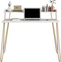 Ameriwood Home Home Haven Retro Riser Desk