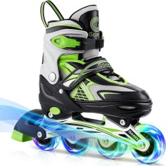 Gonex Inline Skates for Girls Boys Kids