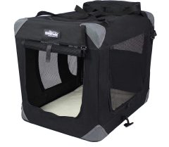 EliteField 3-Door Collapsible Soft-Sided Dog Crate