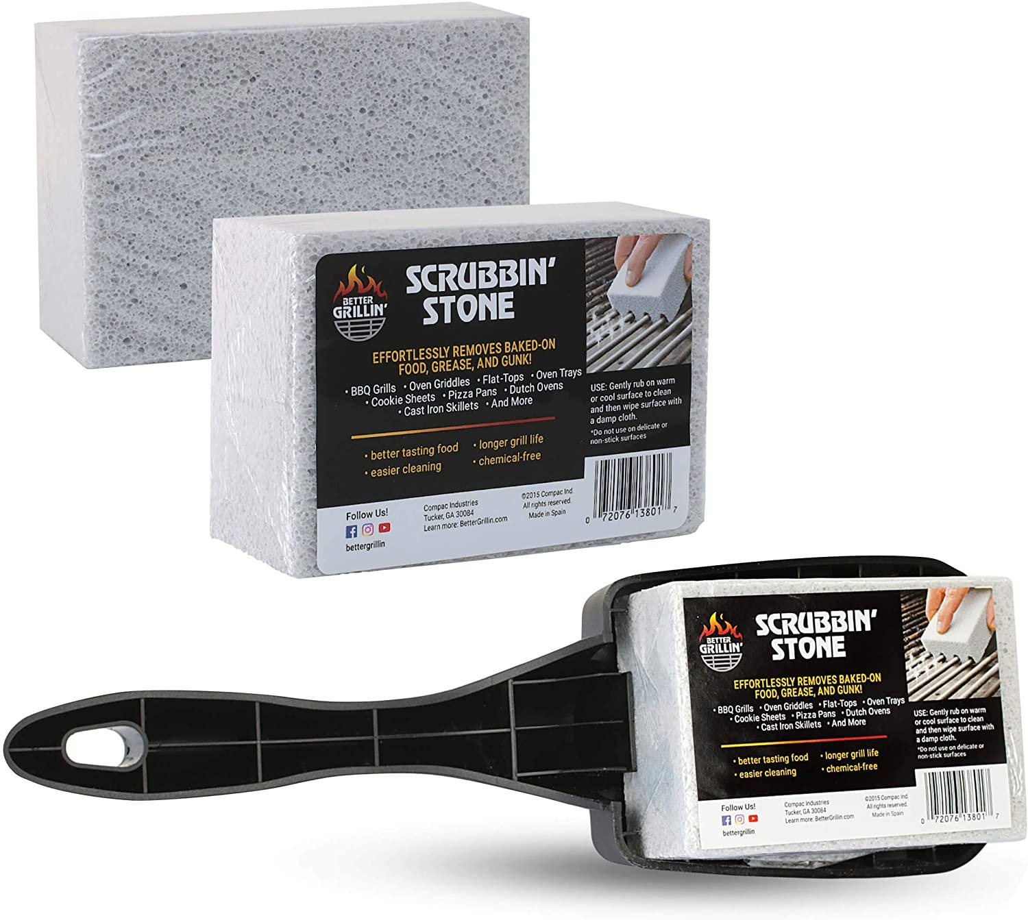 Better Grillin' Scrubbin' Stone