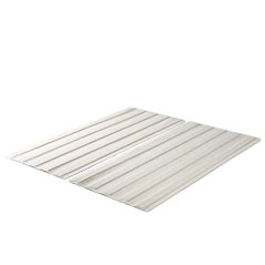 Zinus Solid Wood Bed Support Slats Fabric-Covered