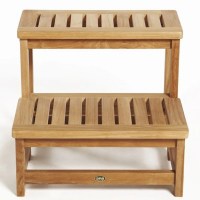 ARB Teak & Specialties SpaTeak Hot Tub Step