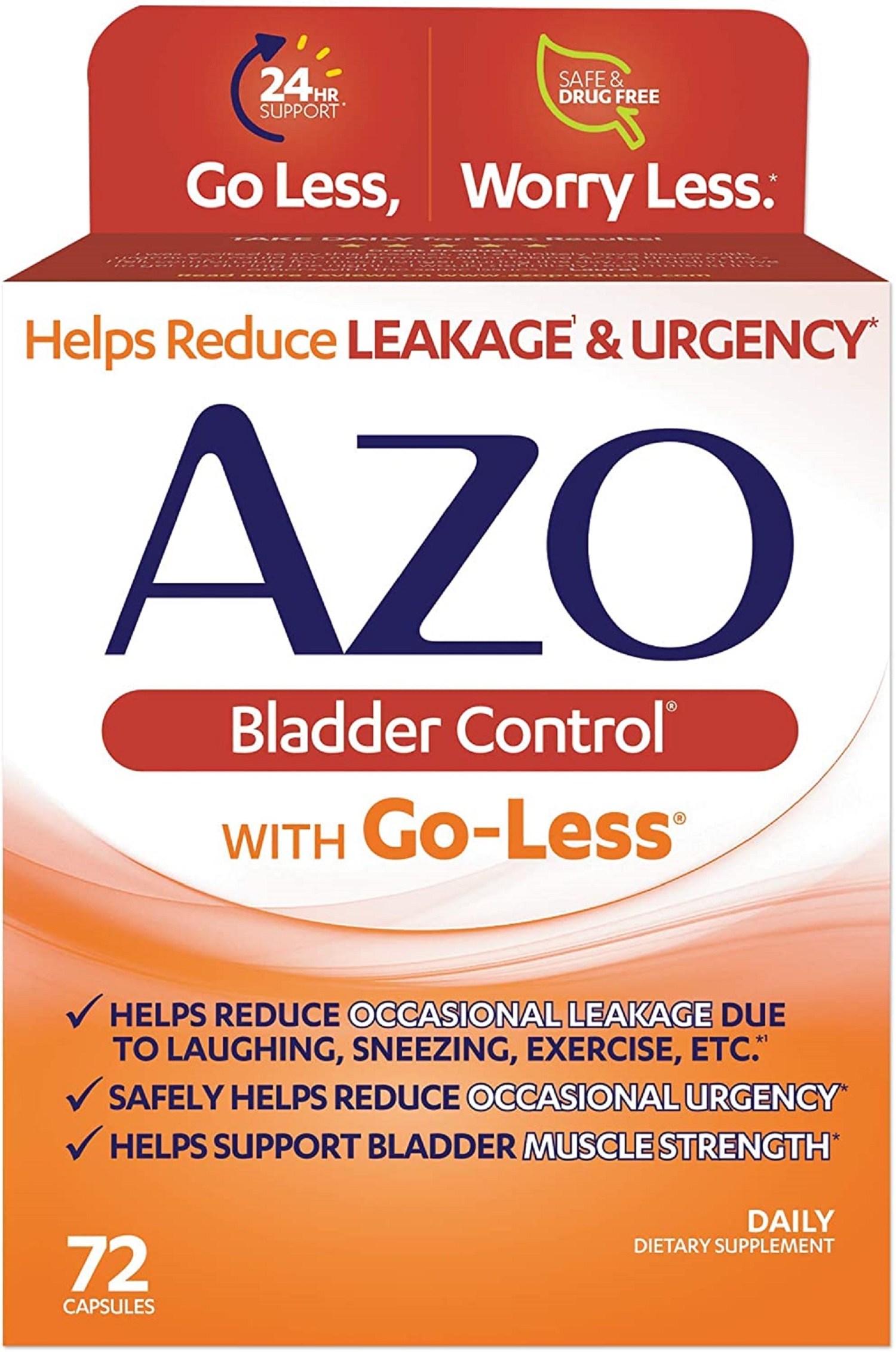 AZO Bladder Control with Go-Less Daily Supplement