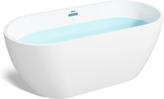 FerdY Bali 59" Acrylic Freestanding Bathtub