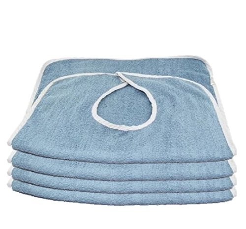 Bella Kline Design Deluxe Adult Terry Cloth Bib