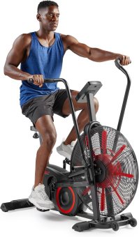 Sunny Health & Fitness Smart Customizable Air Bike