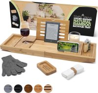 Temple Springs Wooden Bathtub Tray