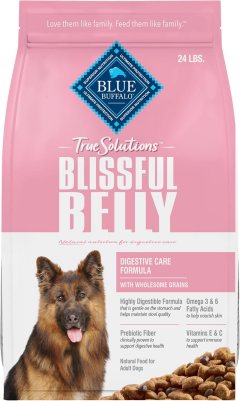 Blue Buffalo True Solutions Blissful Belly Digestive Care Natural Dry Food 