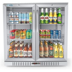 KoolMore Stainless Steel Solid Door Commercial Refrigerator