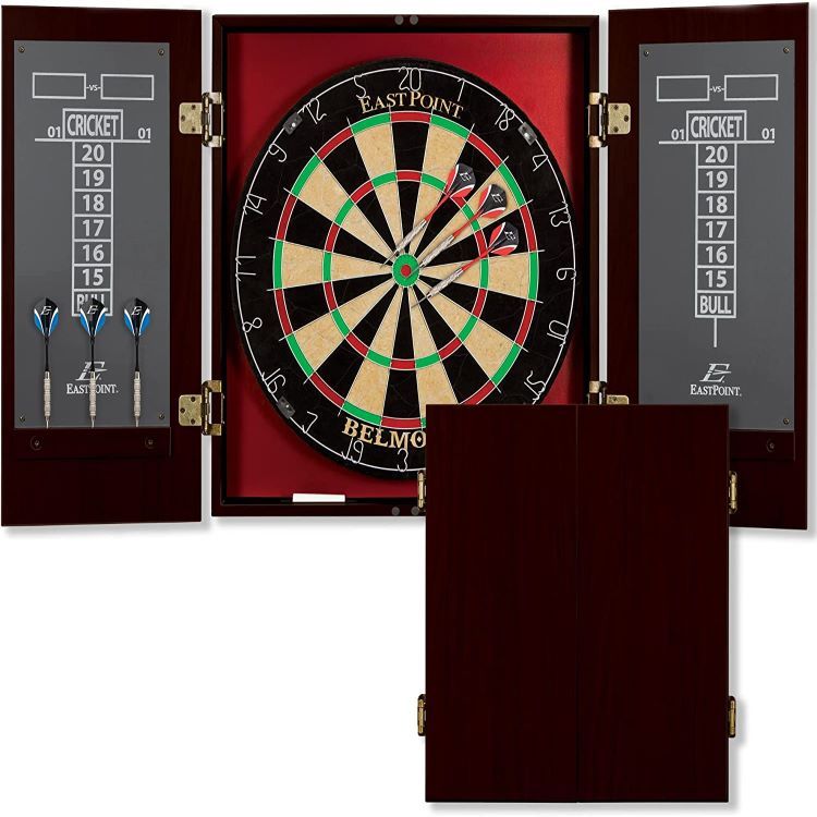 EastPoint Sports Belmont Dartboard and Cabinet Set