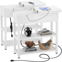 Aheaplus Sofa Side Table