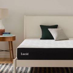 LUCID 10-Inch Memory Foam Mattress