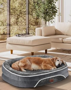 OhGeni Orthopedic Dog Bed for Large Dogs