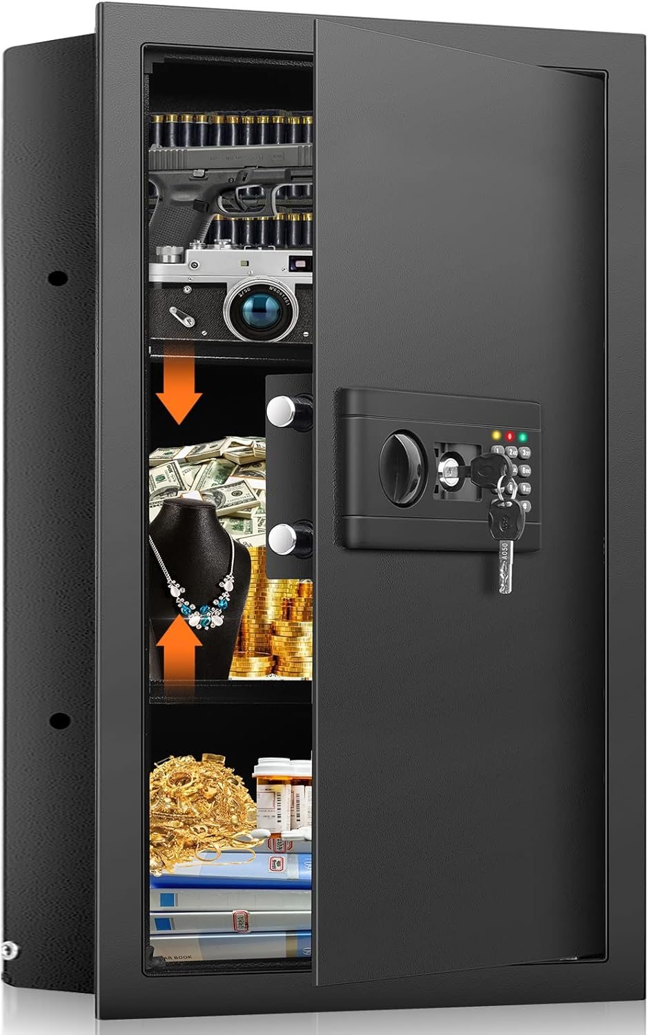 Nebakne Fireproof Wall Safe
