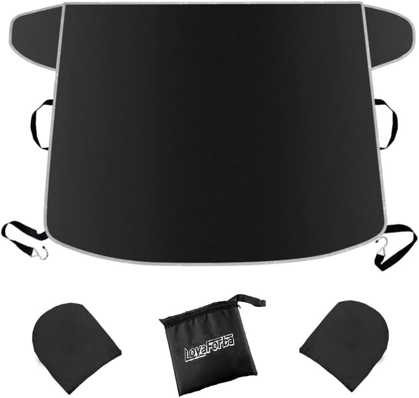 LoyaForba Windshield Snow Cover