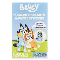 Bluey 16-Count Valentine's Day Set