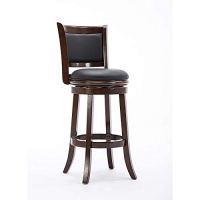 Boraam Augusta Bar Height Swivel Stool