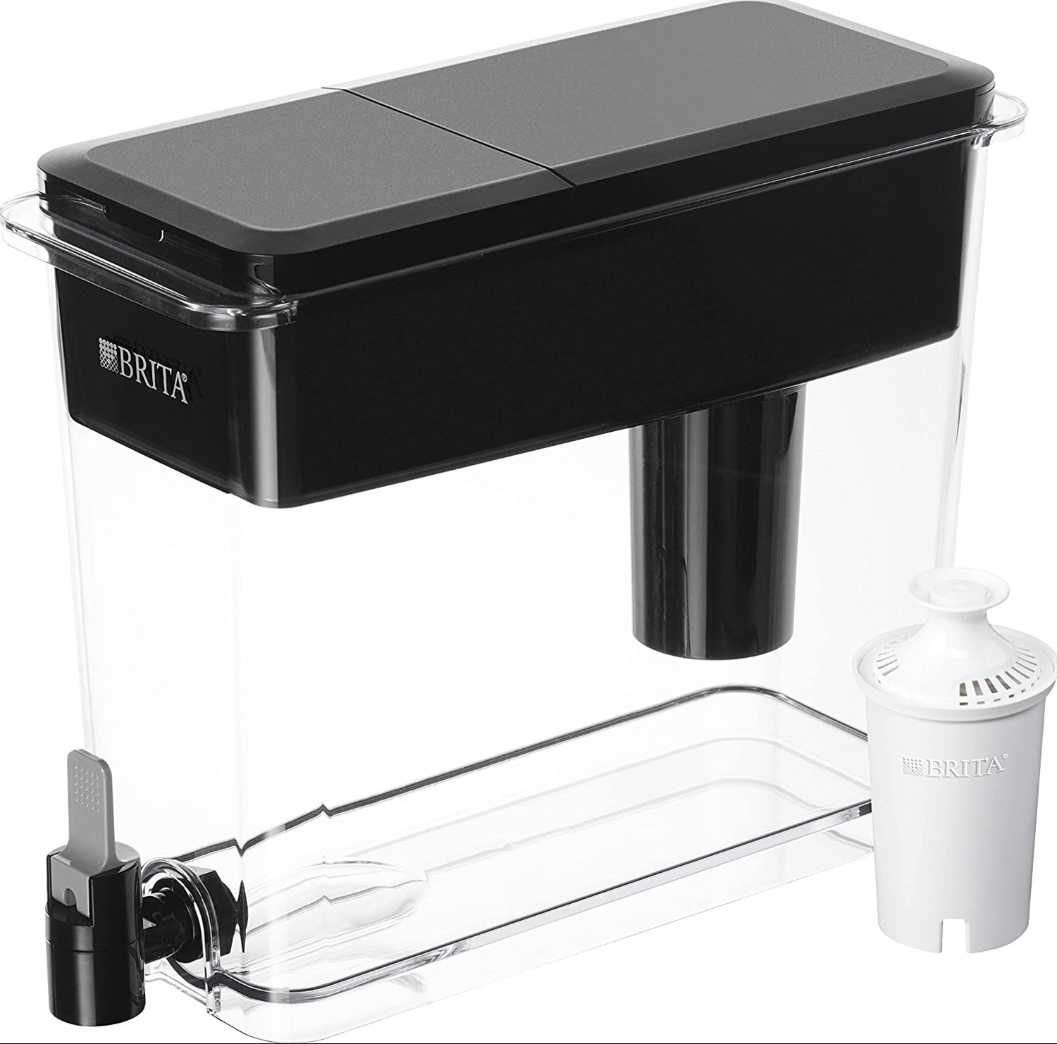 Brita 18 Cup Filtered Water Dispenser with 1 Standard Filter