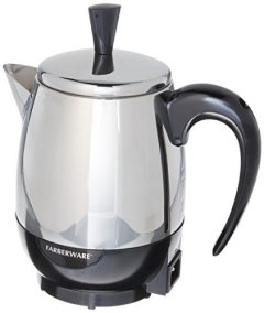 Farberware 2-4-Cup Percolator, Stainless Steel