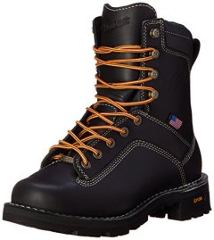 Danner Quarry 8" USA Black Work Boot