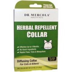 Dr. Mercola Herbal Flea, Tick, & Mosquito Repellent Collar for Cats & Kittens