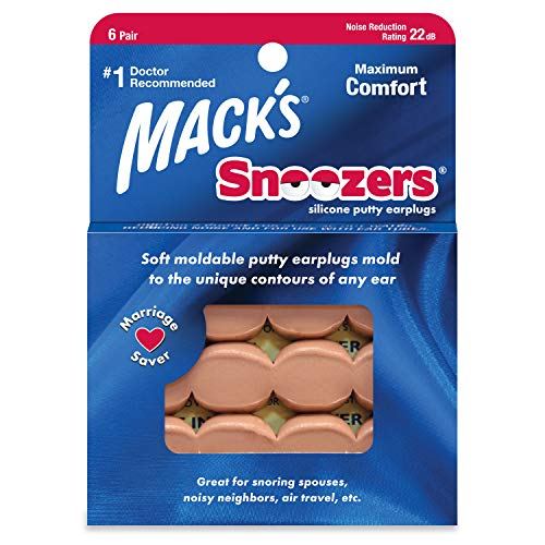 Mack&#039;s Snoozers Silicone Putty Earplugs