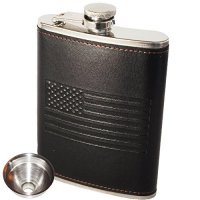 OUTZIE American Flag Flask (8 oz.)