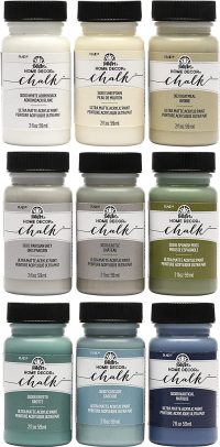 Folk Art Home Decor Ultra Matte Chalk Finish Acrylic Paint