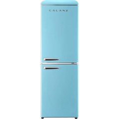 Galanz GLR74BBER12 Retro Refrigerator with Bottom Mount Freezer