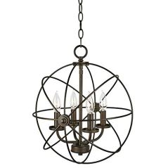 Kira Home Kira Home Orbits II Modern Sphere Chandelier