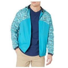 Lacoste Men's Sport All Over Print Full Zip Tennis Jacket