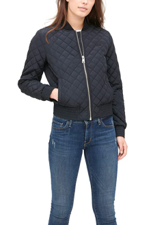 Levi's Women's Diamond Quilted Bomber Jacket