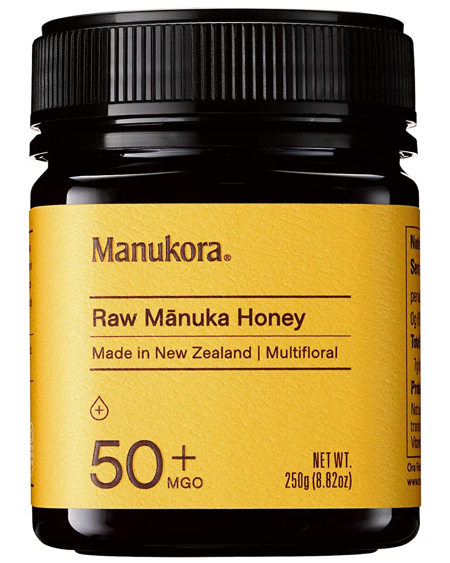 Manukora MGO 50+ Multifloral Raw Mānuka Honey