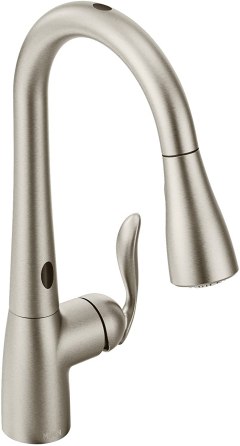 Moen Arbor Motionsense Two-Sensor Touchless One-Handle Pulldown Kitchen Faucet