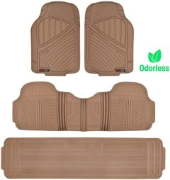 Motor Trend Odorless Rubber Floor Mats & Liners