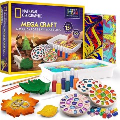 National Geographic Mega Arts And Crafts Kit For Kids