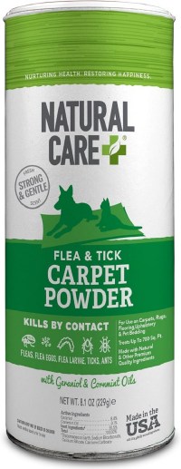 Natural Care Flea & Tick Carpet Powder