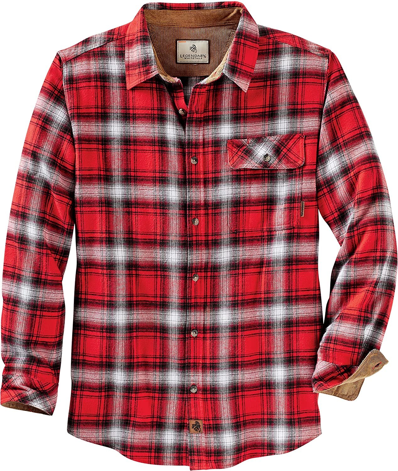 Legendary Whitetails Men&#039;s Buck Camp Flannel Shirt