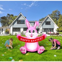 Rowsily Easter Inflatable Bunny