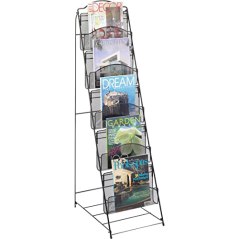 Safco Products Onyx Mesh Floor Rack