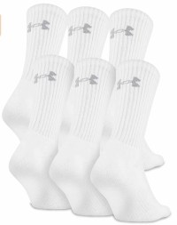 Under Armour Youth Cotton Crew Socks