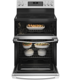 GE Appliances 30" 6.6 cu. ft. Freestanding Electric Range with 5 Elements and Convection Oven